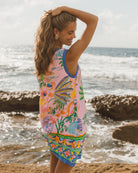 Mini Shift Dress Toucan Paradise - Global Free Style