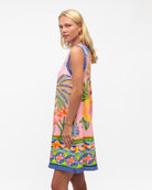 Mini Shift Dress Toucan Paradise - Global Free Style