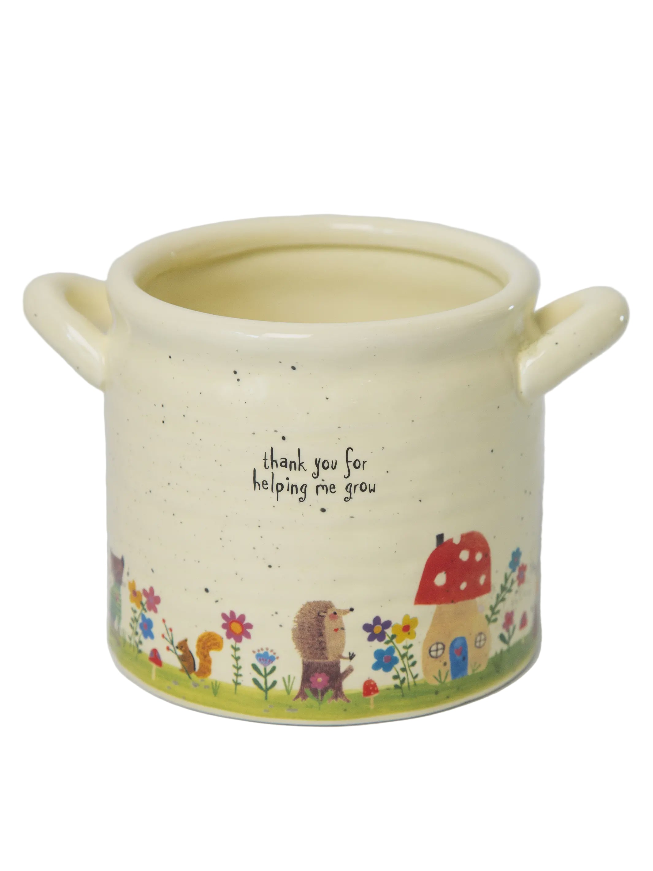 Crock Planter MED Thank You Gifts and Accessories Natural Life