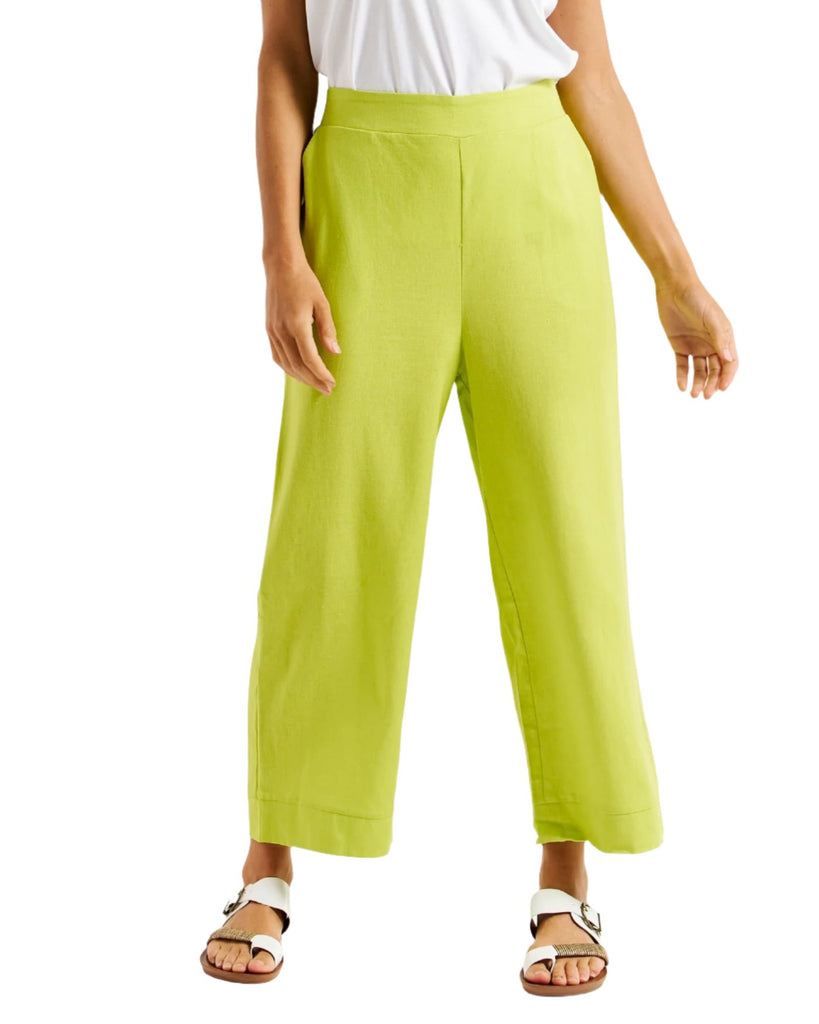 Parker Pant Lime Green Bottoms Betty Basics 6  