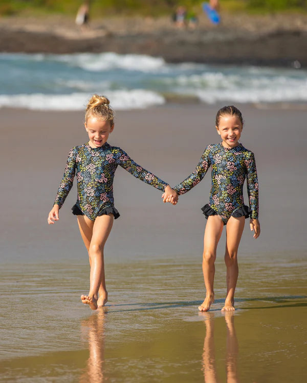 Pippa Open Back Girls Swimwear Kids Dresses Fernleigh Avenue
