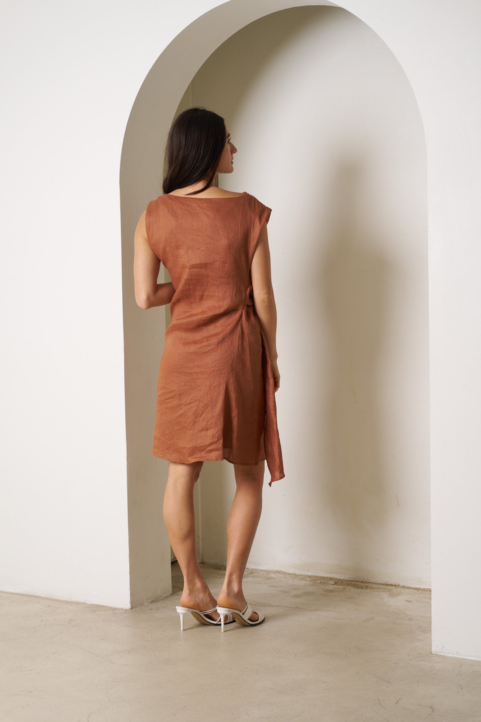 Rihanna Dress Brown Dresses Valeria Label