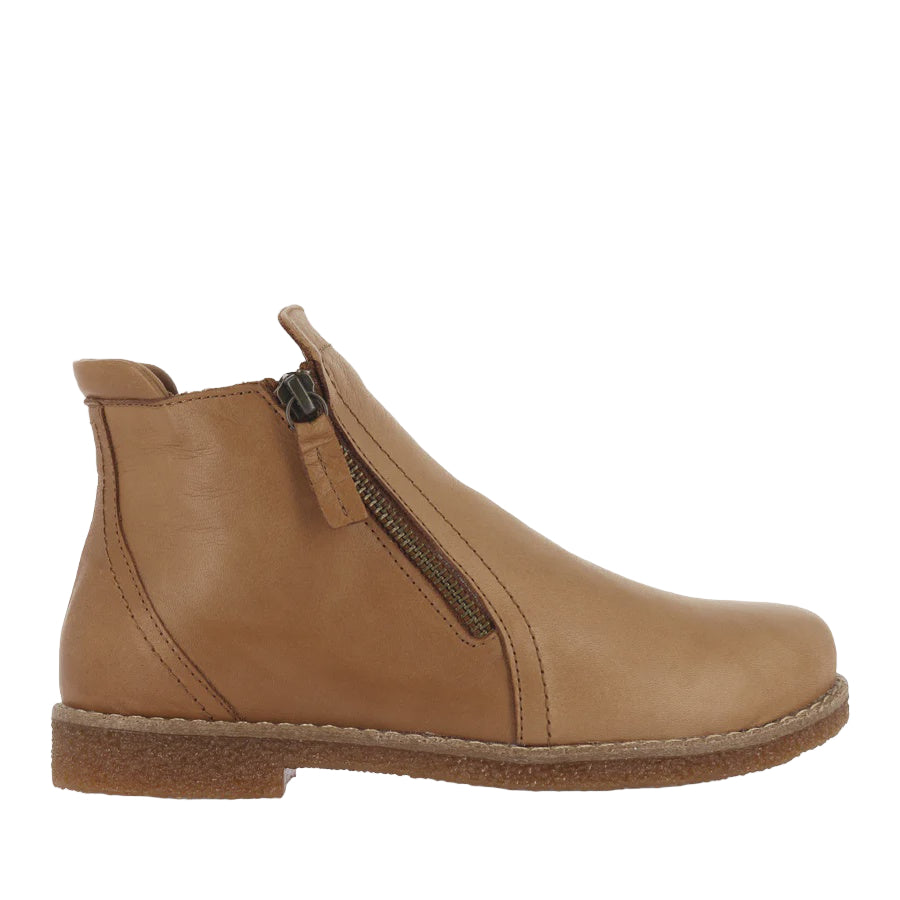 Rilassare Tallow Zip Boot Brown Shoes Rilassare 36