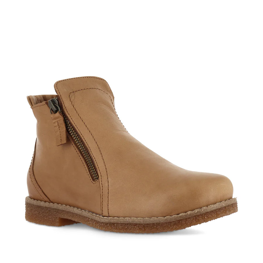 Rilassare Tallow Zip Boot Brown Shoes Rilassare