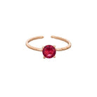 Rose Gold Fuchsia Harper Ring Rings Tiger Tree