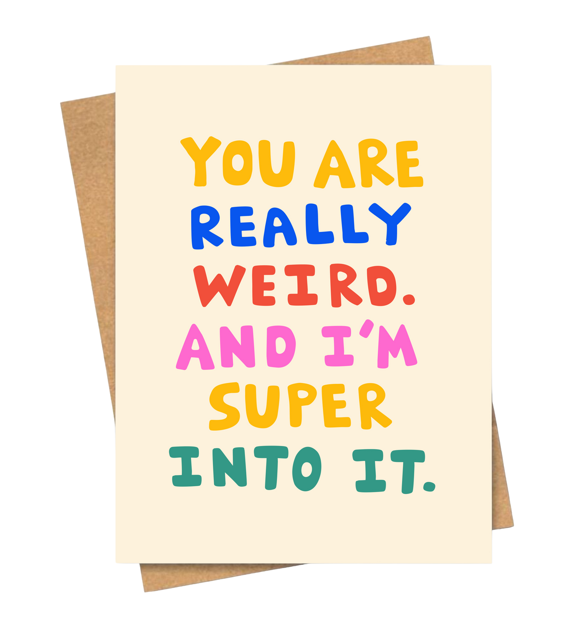 Really Weird Cards and Wrap Friends of Henry Paper Co