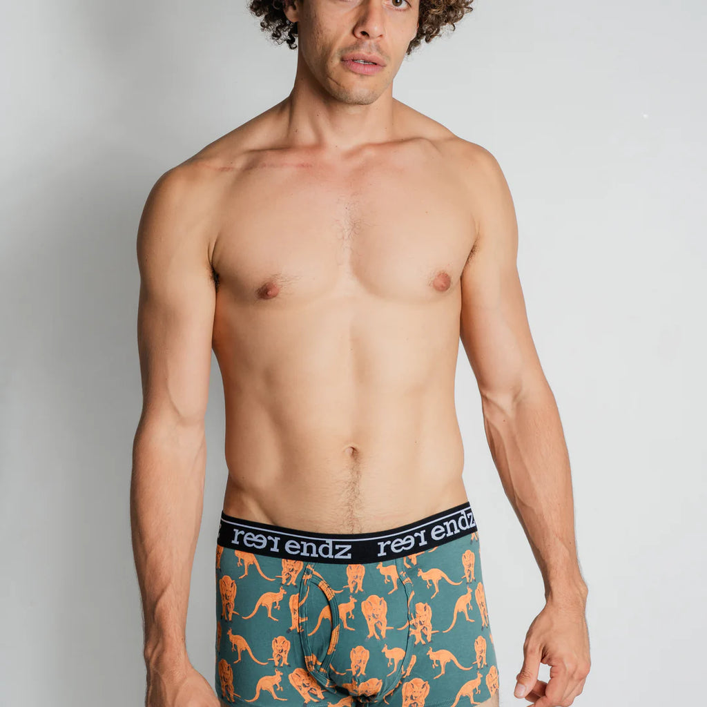 Reer Endz Organic Cotton Men's Trunk K. Roo Mens Reer Endz   