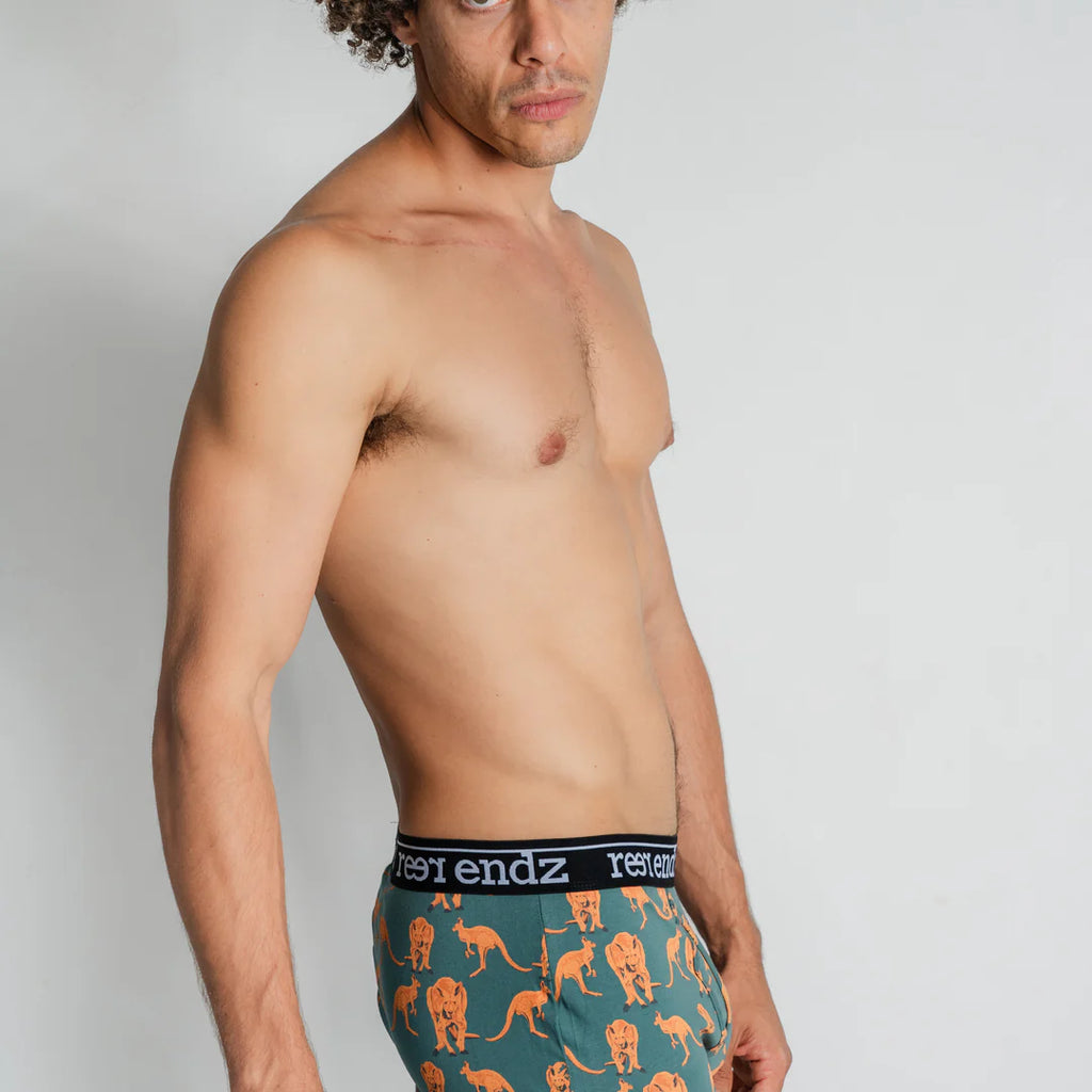 Reer Endz Organic Cotton Men's Trunk K. Roo Mens Reer Endz   