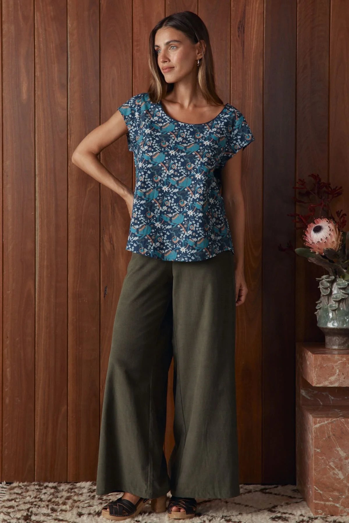 Remi Top - Waratah Tops MahaShe XS(6)