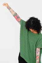 Ally Tee Tan Floral Tops Lazybones