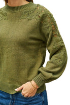 Reuben Sweater Khaki Tops Boho S/M