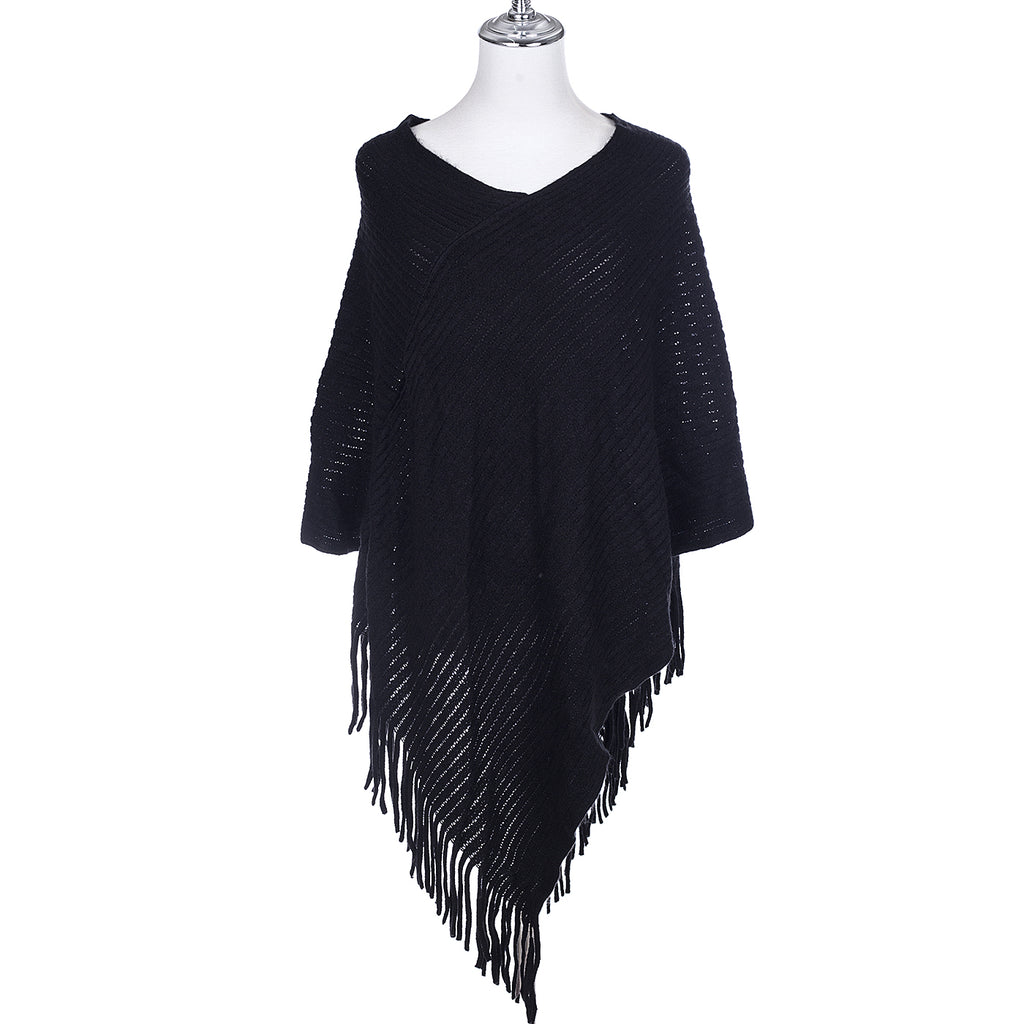 Roberta Poncho Black Jackets Ivys   