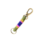 Rope Key Fob Olive Gold Purple Keyrings Natural Life