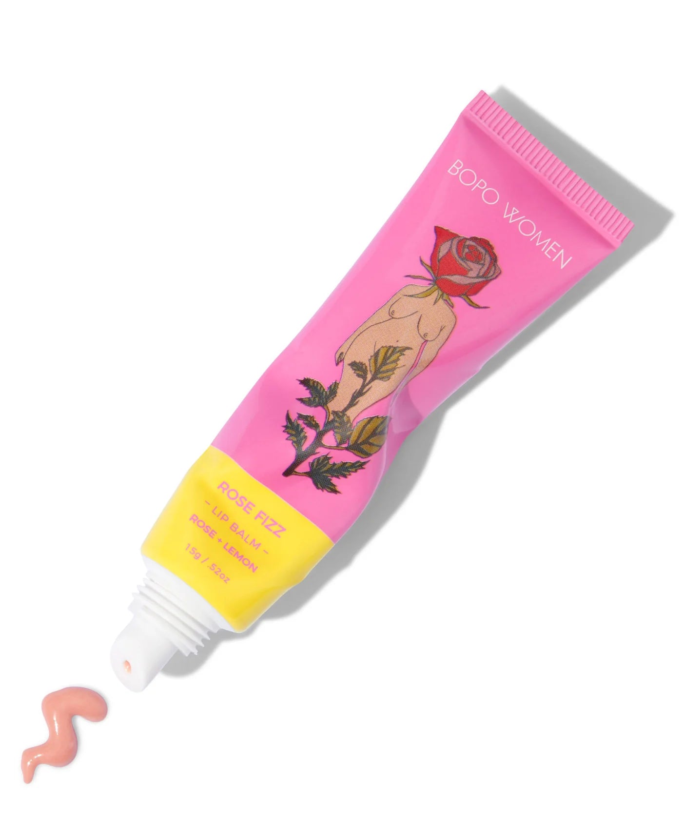 Rose Fizz Lip Balm Body Bopo Women