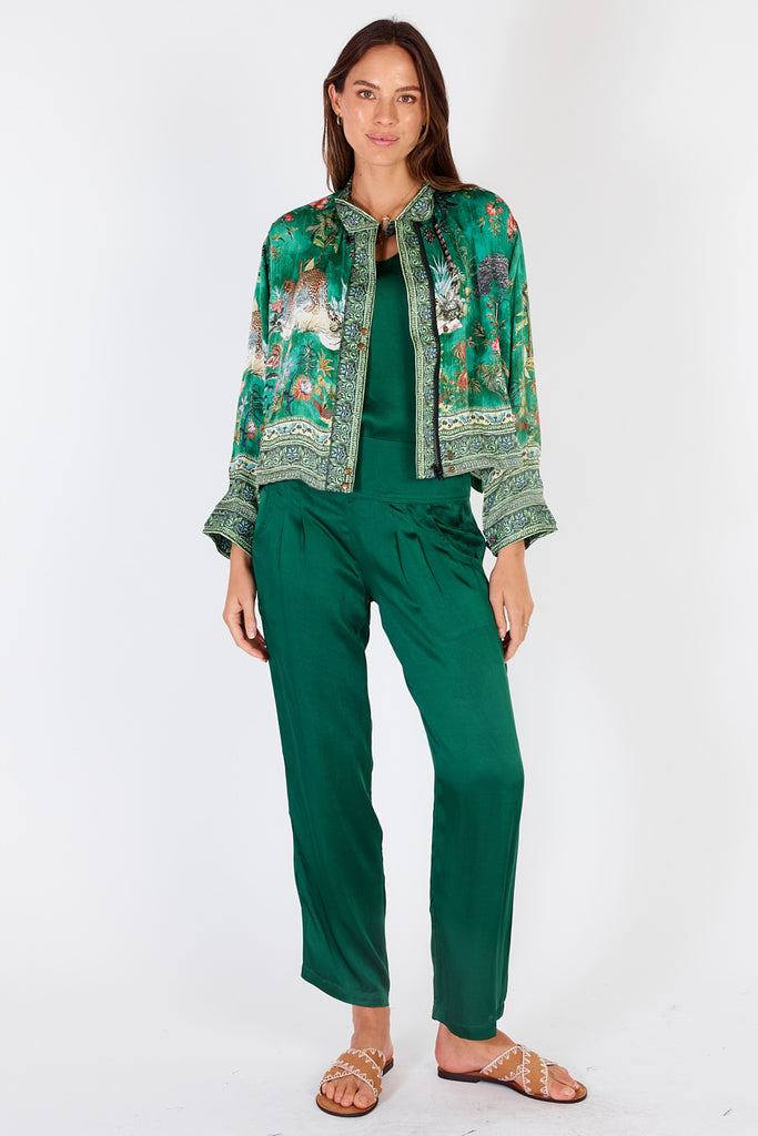 Marigold Pant Green Bottoms Ruby Yaya   