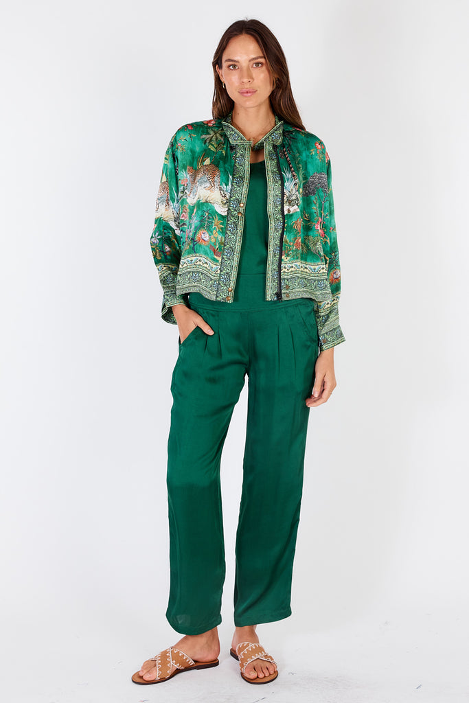 Marigold Pant Green Bottoms Ruby Yaya   