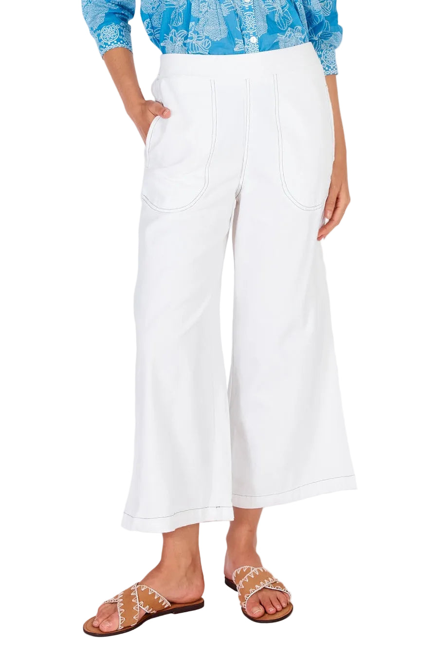 Pula Pant White Bottoms Ruby Yaya XS