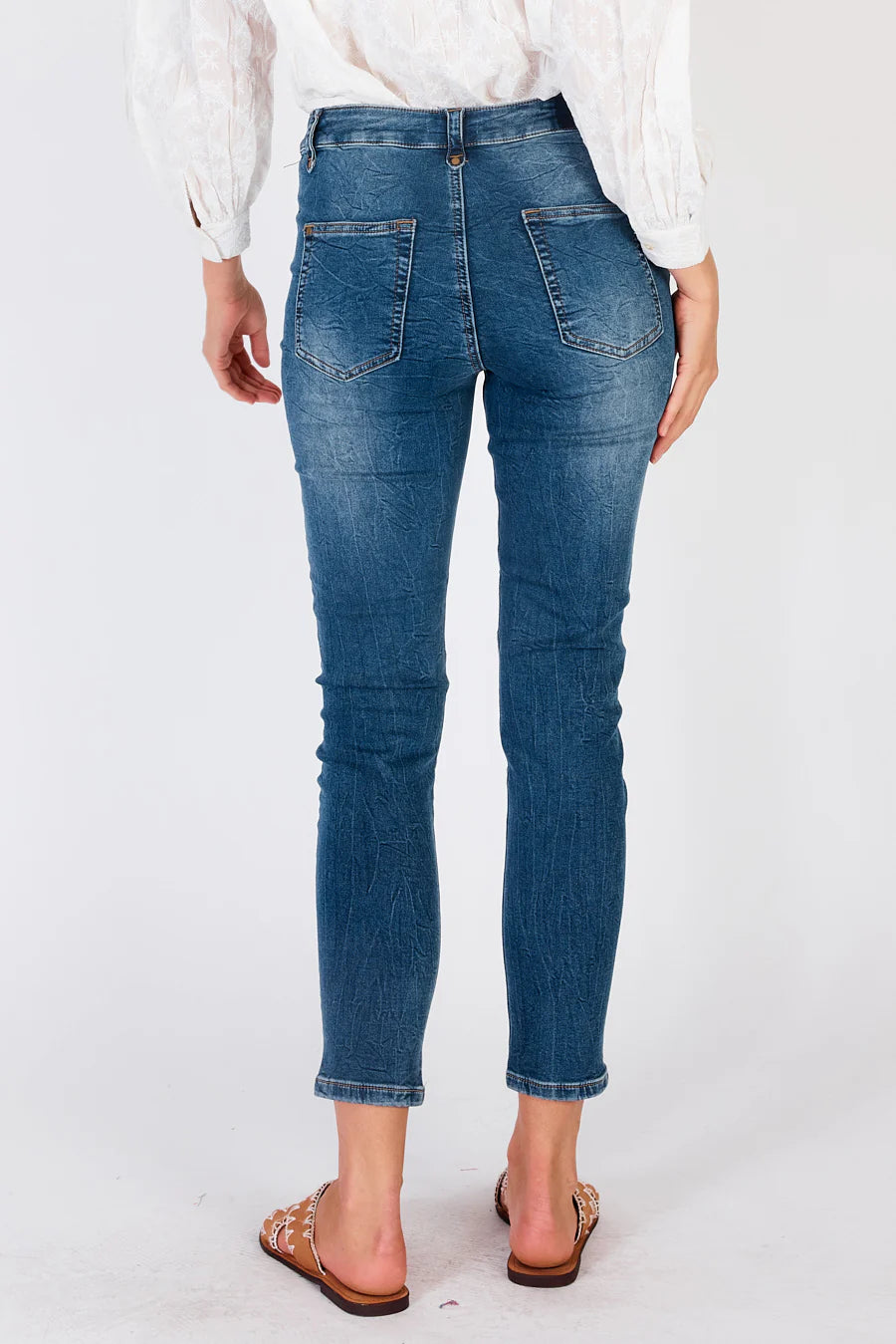 Rubyyaya Norma Jeans Denim Blue Bottoms Ruby Yaya