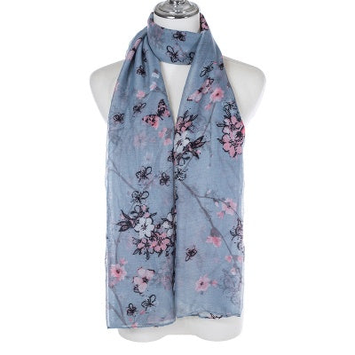Scarf SC1148A GREY Scarves and Sarongs Ivys