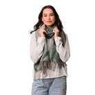 Green Fileccia Scarf Scarves and Sarongs Tiger Tree