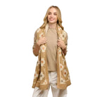 Camel Autumn Flower Scarf Scarves and Sarongs Tiger Tree