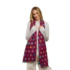 Fuchsia Romance Scarf Scarves and Sarongs Tiger Tree