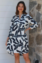 SE0014CH DRESS Dresses Peacock Feather