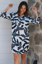 SE0014CH DRESS Dresses Peacock Feather