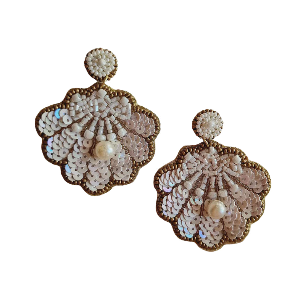 Beaded Earring SKER2975 Earrings Zoda