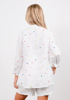 Soul Sparrow Heart Shirt White Tops Label of Love