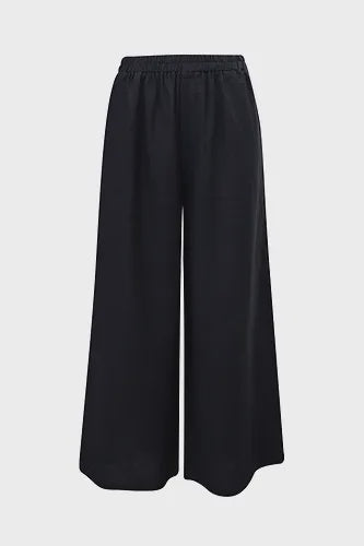 Black Linen Pants - Global Free Style