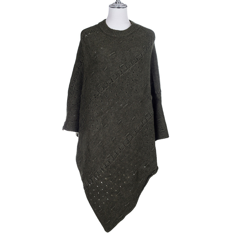 Abbi Poncho Green Jackets Ivys   