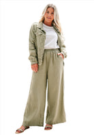 Khaki Linen Jacket Jackets Soul Sparrow