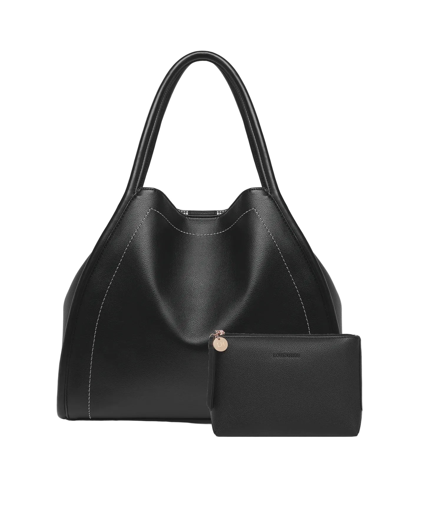 Sutton and Everyday Pouch Set Black Bags and Purses Louenhide