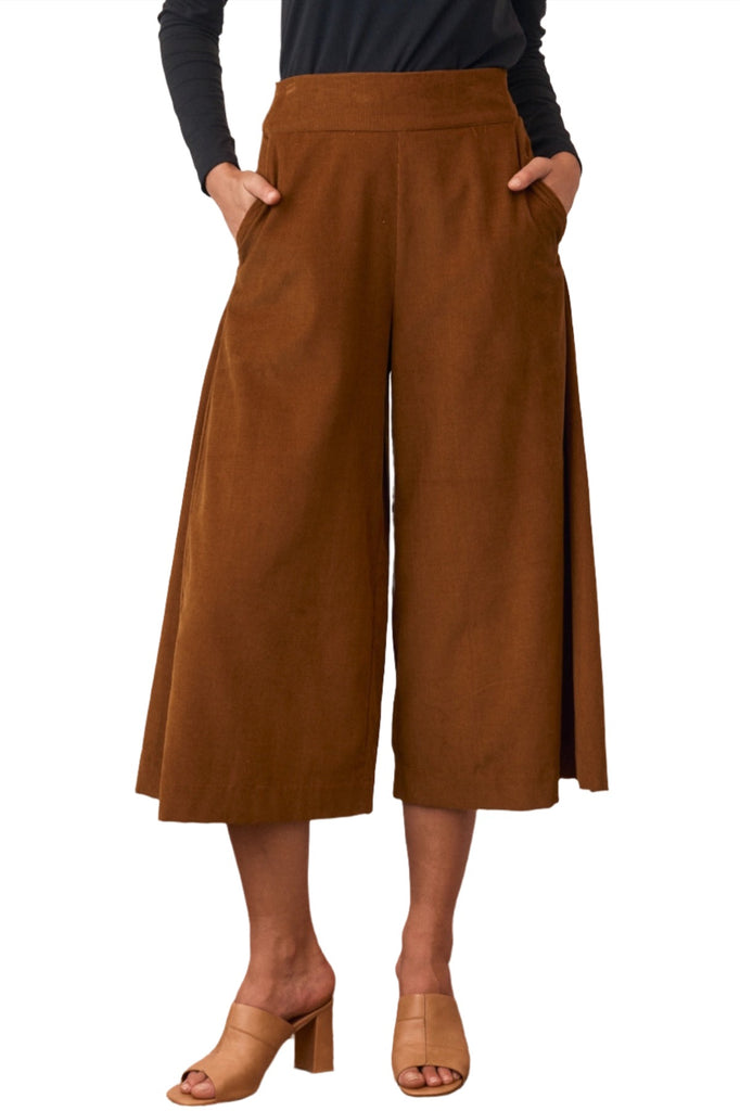 Sadie Trouser Corduroy Caramel Bottoms MahaShe XS(6)  