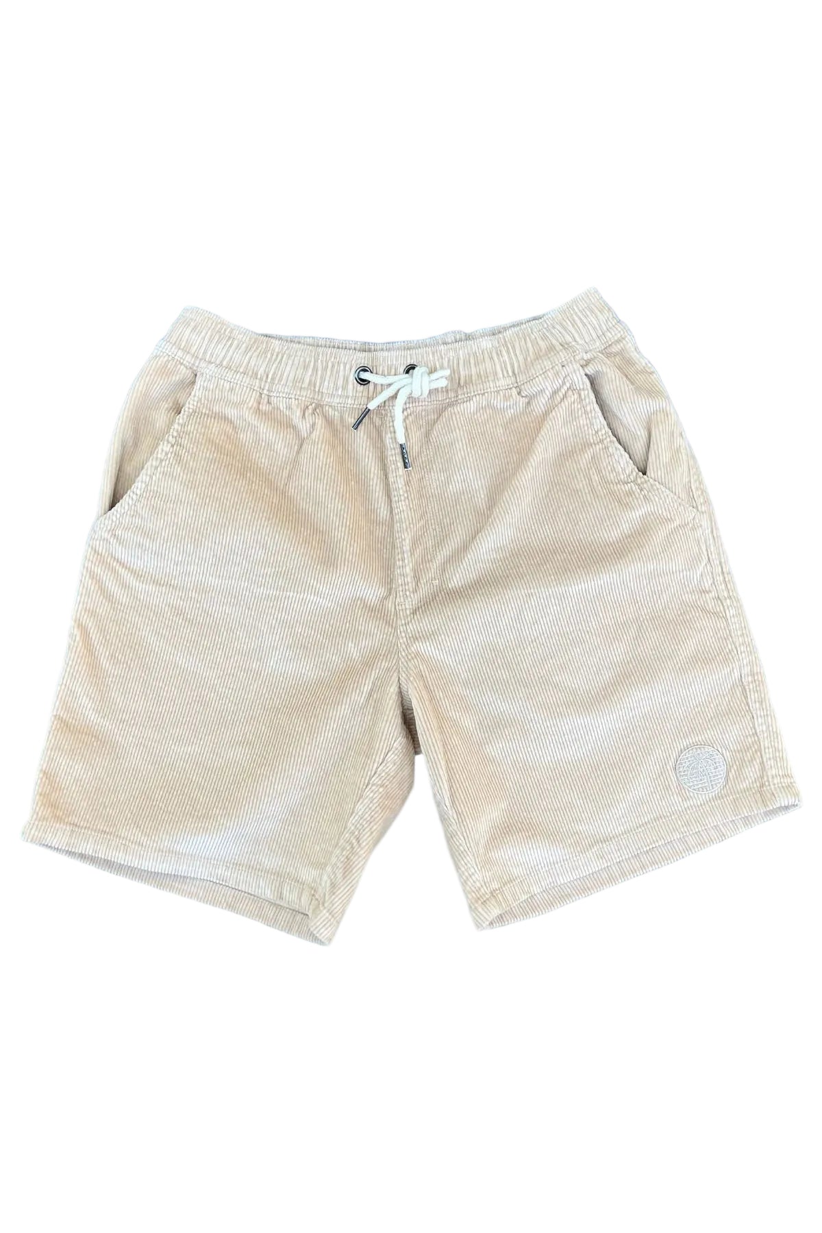 Cream Corduroy Shorts Mens Bottoms Skumi S(30-32)