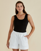 Emma Scoop Tank Black Tops Betty Basics 6