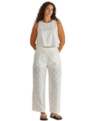 Zimmy Broderie Pant Cream Sass Clothing 8