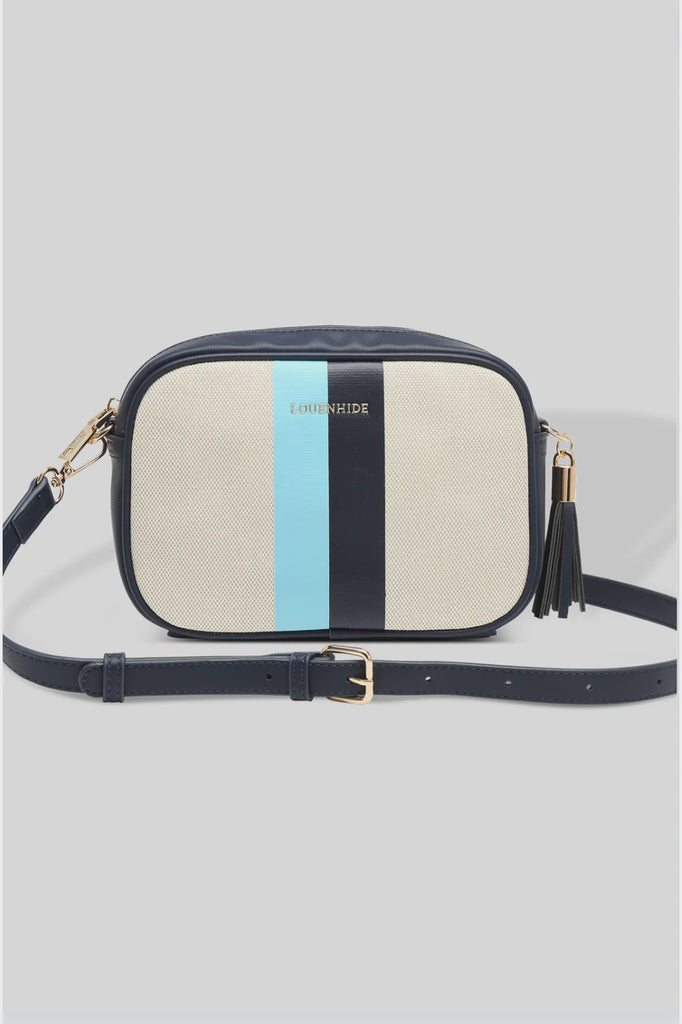 Ginger Canvas Crossbody Bag Sky Blue Bags and Purses Louenhide   