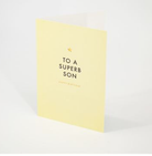 To a Superb Son Happy Birthday Cards and Wrap Waterlyn