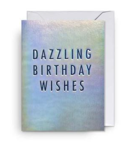 Dazzling Birthday Wishes Cards and Wrap Waterlyn