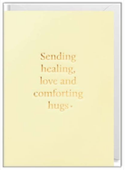 Sending Healing Love and Comforting Hugs Cards and Wrap Waterlyn
