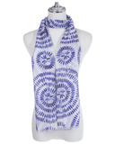 Scarf SC1850 PURPLE Scarves and Sarongs Ivys