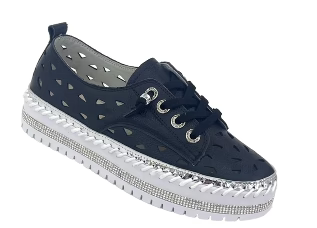 Gigi Leather Shoe Black Shoes Global Free Style 36