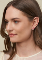 Red Petit Garland Earrings Earrings Tiger Tree