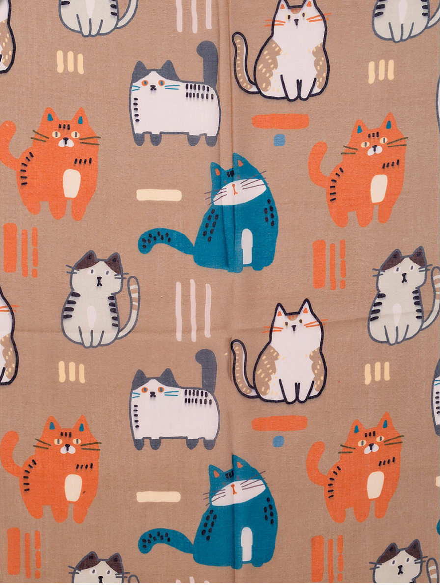 Scarf SC1951 COFFEE Scarves and Sarongs Ivys