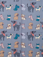 Scarf SC1947 GREY Scarves and Sarongs Ivys