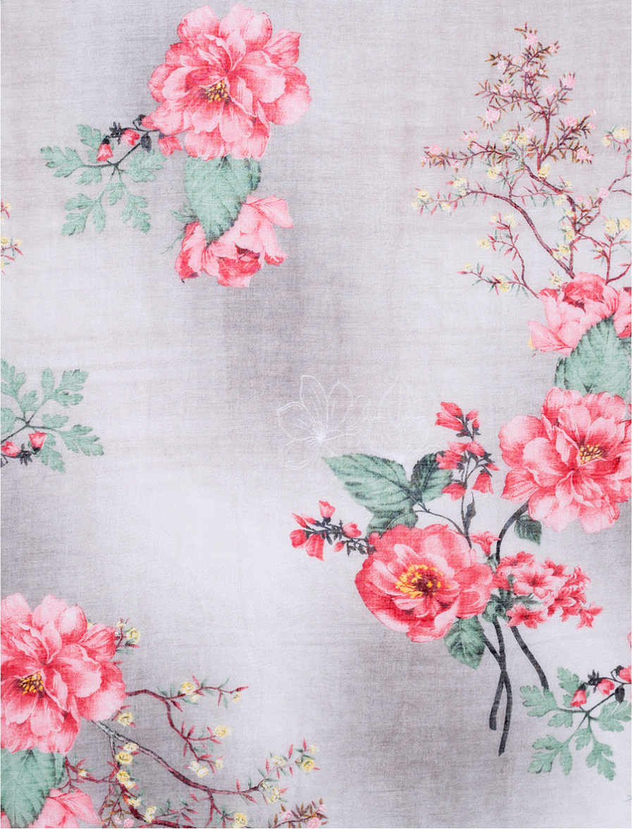 Scarf SC1647 GREY Scarves and Sarongs Ivys