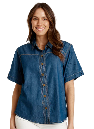 Arizona Shirt Dark Tops Ibisa XXS(4)