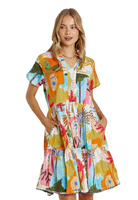 Rayna Dress Ocean - Global Free Style